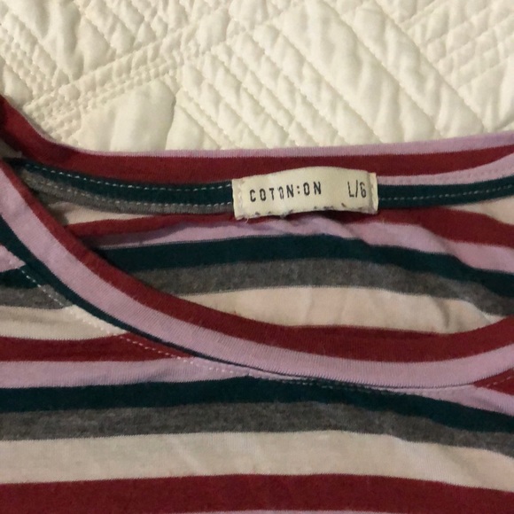 COTTON ON Striped Shirt in Good Condition - Picture 2 of 2